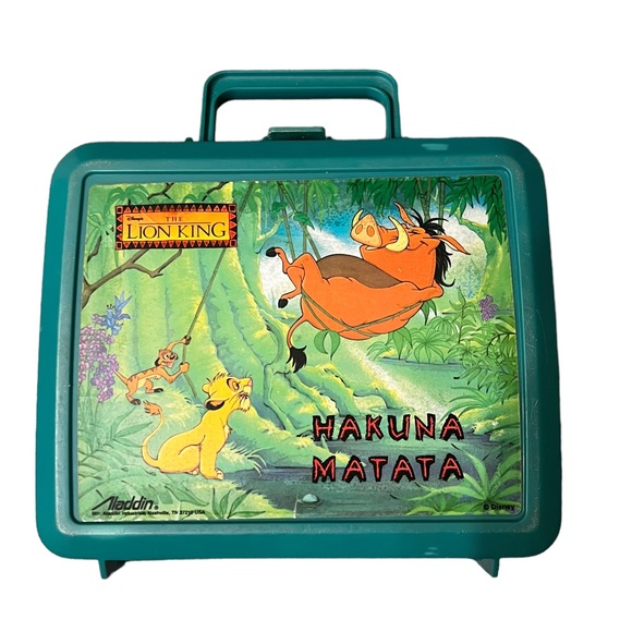 Disney Accessories Vintage 99s Disney Lion King Lunch Box Poshmark